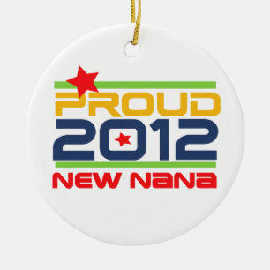2012 stolze Nana-T - Shirts und -geschenke Keramik Ornament