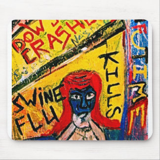 2012 SWINE FLU MOUSEPAD