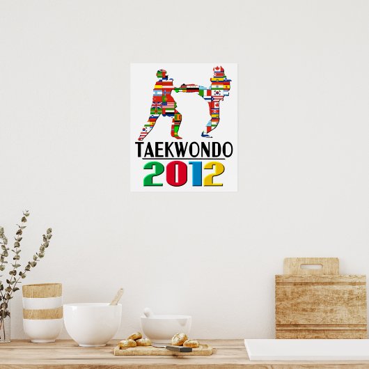 2012: Taekwondo Poster (Küche)