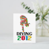 2012: Tauchen Postkarte (Stehend Vorderseite)