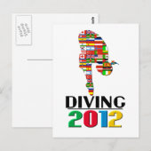 2012: Tauchen Postkarte (Vorne/Hinten)