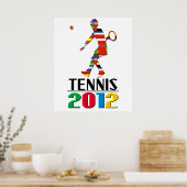 2012: Tennis Poster (Küche)