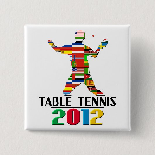 2012: Tischtennis Button (Vorderseite)