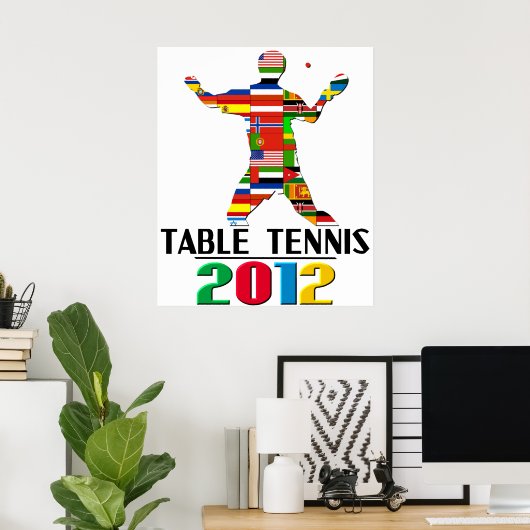 2012: Tischtennis Poster (Heimbüro)