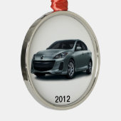 2012 Tür Mazda3 4 Weihnachtsbaumverzierung Ornament Aus Metall (Rechts)