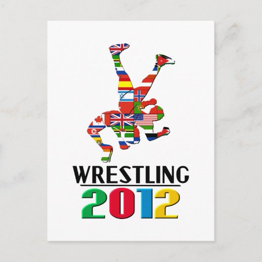 2012: Wrestling Postkarte (Vorderseite)