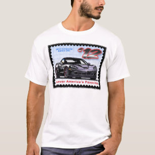 2012 Z06 hundertjährige Ausgabe Korvette T-Shirt