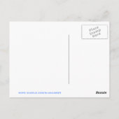 2012 ZURÜCKZURÜCKKEHREN POSTKARTE (Rückseite)