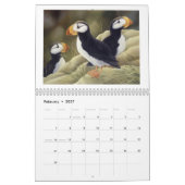 2012 zwölf Monats-Tier-Kunst-Kalender Kalender (Feb 2027)