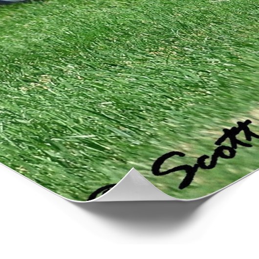 2013 60 Jahre C6 Corvette 427 konvertierbar Poster (Ecke)