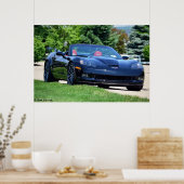 2013 60 Jahre C6 Corvette 427 konvertierbar Poster (Küche)