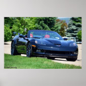 2013 60 Jahre C6 Corvette 427 konvertierbar Poster (Vorne)