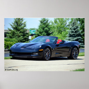 2013 60 Jahre C6 Corvette 427 konvertierbar Poster