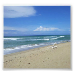 2013 BILDUNG DES STRANDES IN DER DOMINIKANISCHEN R FOTODRUCK