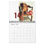 2013 Dackel-Kalender - kleines chumley Kalender (Feb 2027)