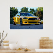 2013 Dodge-Ladegerät SRT8 Super Bee Poster (Küche)