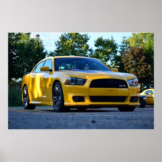 2013 Dodge-Ladegerät SRT8 Super Bee Poster (Vorne)