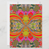 2013 Einladung zu einer Personalisierten Hochzeit (Rückseite)