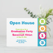 2013 Einladungen zur Graduierungspartei (Stehend Vorderseite)