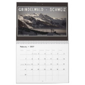 2013 europäische Alpen Kalender (Feb 2027)