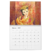 2013 Fantasie-Kalender - Kunst durch Mitzi Kalender (Feb 2027)