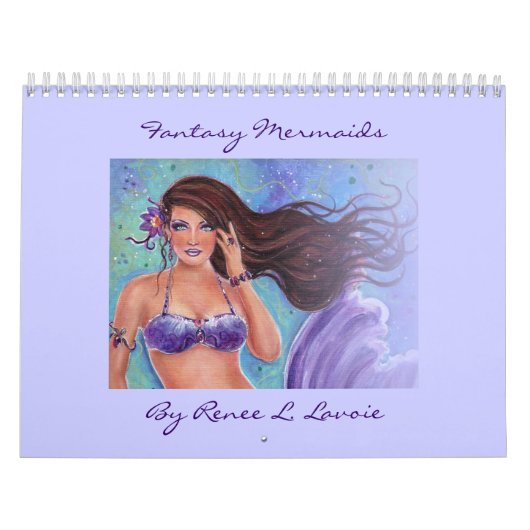 2013 Fantasy Mermaid Calender von Renee L. Lavoie Kalender (Titelbild)