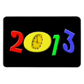 2013 Farben Magnet (Horizontal)