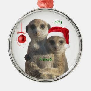 2013 Freund-Verzierung Silbernes Ornament