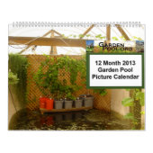 2013 Garten-Pool-Kalender - groß Kalender (Titelbild)