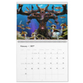 2013 Grosser Sea-Life Kunstkalender von Valxart.co Kalender (Feb 2027)