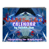 2013 Grosser Sea-Life Kunstkalender von Valxart.co Kalender (Titelbild)