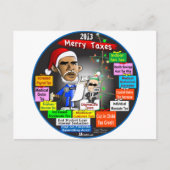 2013 Gütersteuern Feiertagspostkarte (Vorderseite)