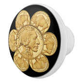 2013 Indian ~ American Buffalo ~ Gold Coin ~ * ~ Keramikknauf (Rechts)