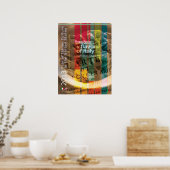 2013 Jahr der italienischen Kultur Italien Lebensm Poster (Küche)