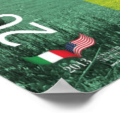 2013 Jahr der italienischen Kultur Italien Reisepl Poster (Ecke)