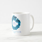 2013-jährig von der Wasser-Schlange Kaffeetasse (VorderseiteRechts)