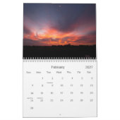 2013 Kalender - Kalifornien-Sonnenuntergänge (Feb 2027)
