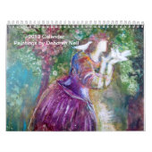 2013 Kalender-Malereien von Deborah Nell Kalender (Titelbild)