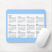 2013 Kalender Mousepad (Mit Mouse)