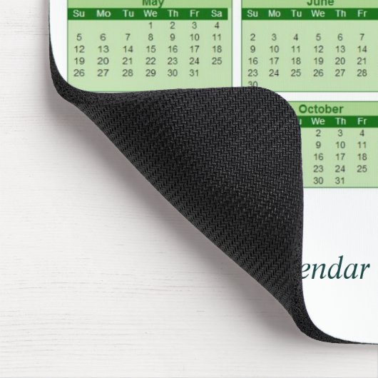 2013 Kalender Mousepad (Ecke)