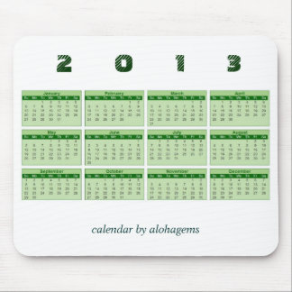 2013 Kalender Mousepad