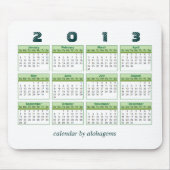 2013 Kalender Mousepad (Vorne)