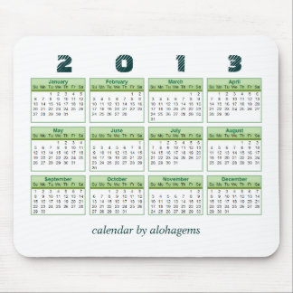 2013 Kalender Mousepad