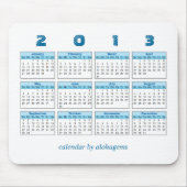 2013 Kalender Mousepad (Vorne)