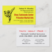 2013 Karte des Falles TKD (Vorne/Hinten)