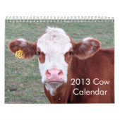 2013 Kuh-Kalender Kalender (Titelbild)