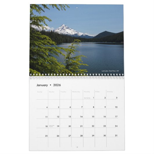 2013 Landschaftskalender Kalender (Jan 2026)