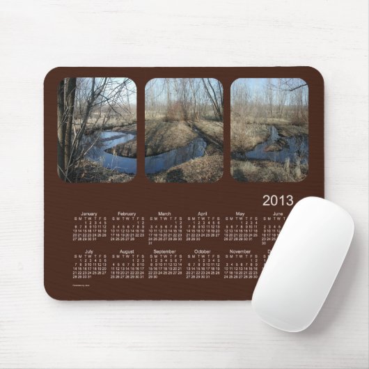 2013 Landschaftskalender Mousepad (Mit Mouse)