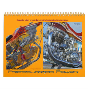 2013 Motorrad-Motoren - Turboaufladung und Superch Kalender