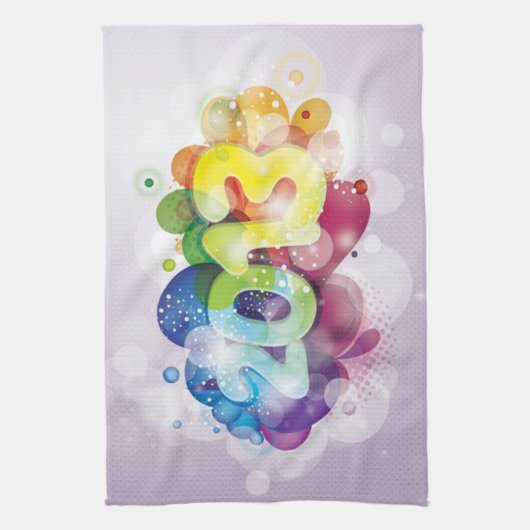 2013 neues Jahr Geschirrtuch (Vertikal)